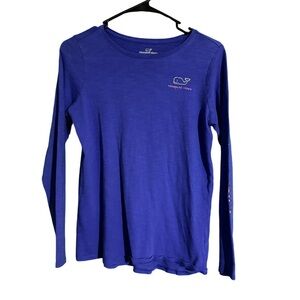 Purple Vineyard Vines Long Sleeve T-Shirt Girls XL